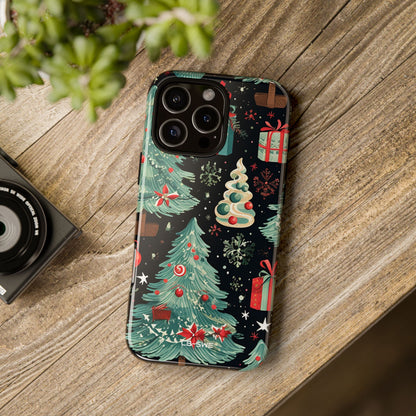 Christmas Trees Sparkle - iPhone Case