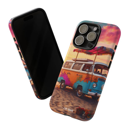 **Van Rests at Shore** - iPhone Case