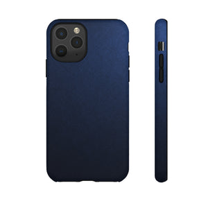 Gradient Black & Blue iPhone Case (Protective) iPhone 11 Pro Matte Phone Case