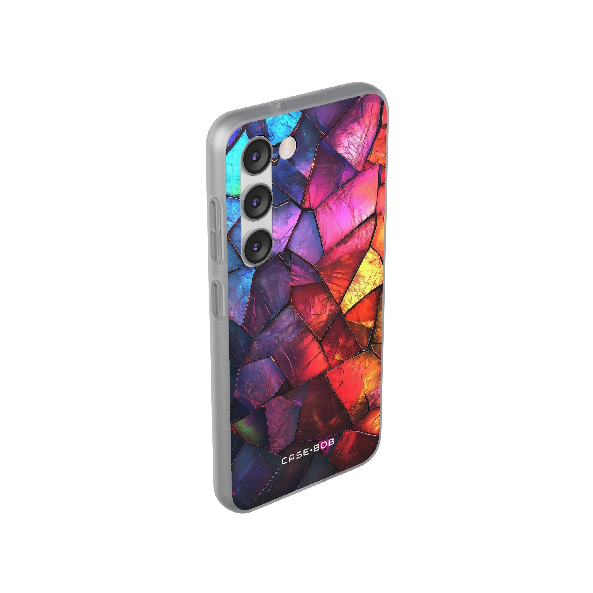 Cracked Prism Samsung S23 Case - Soft