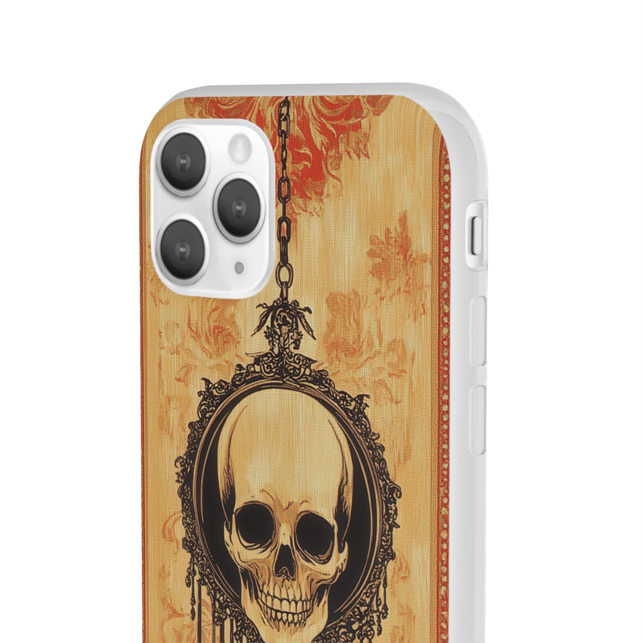 Gothic Skull Elegance iPhone 11 - Flexi Phone Case