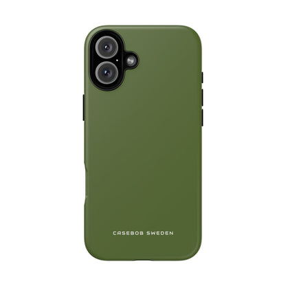 Dark Olive Green iPhone 16 - Tough Phone Case