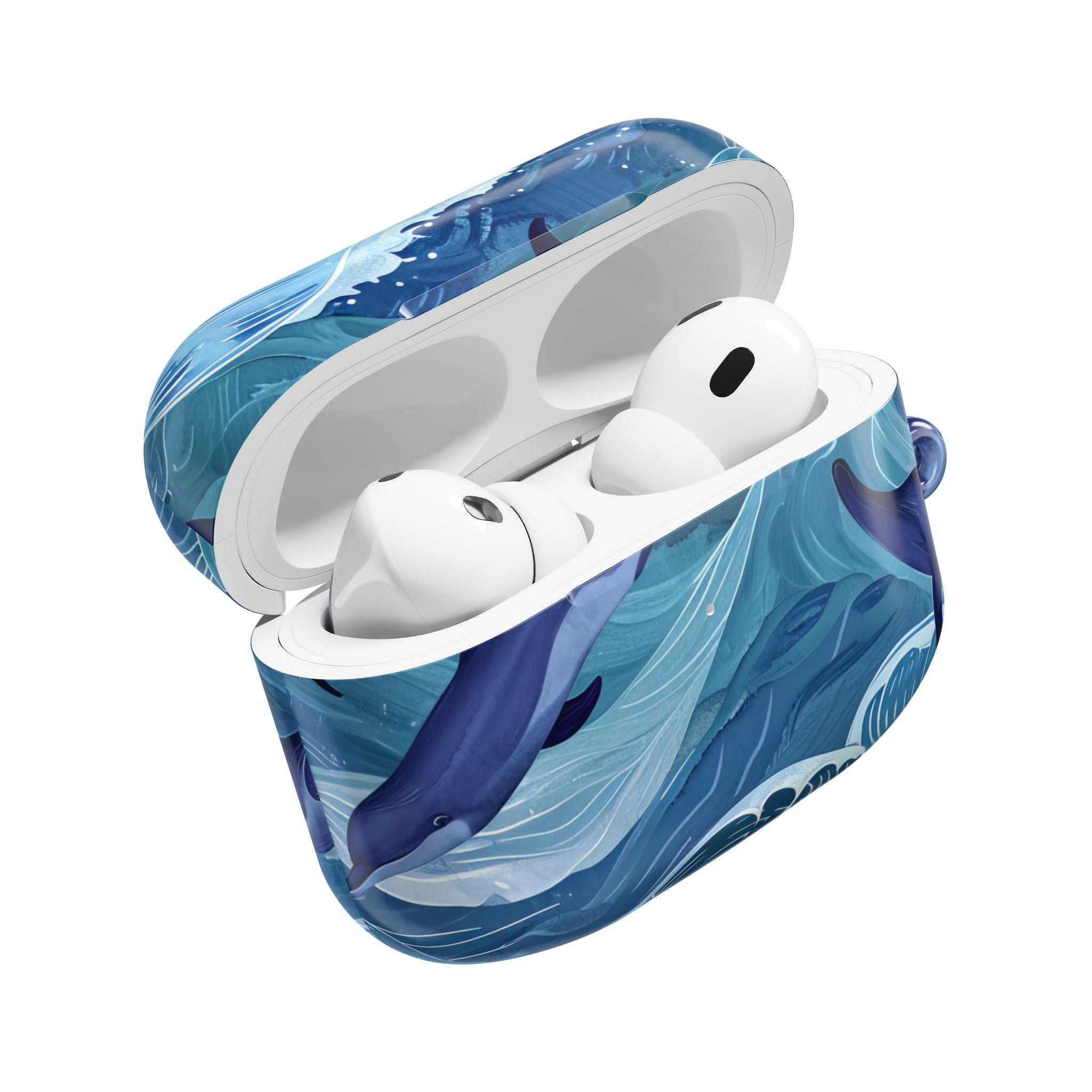 Dolphin Wave Dance - AirPods Case