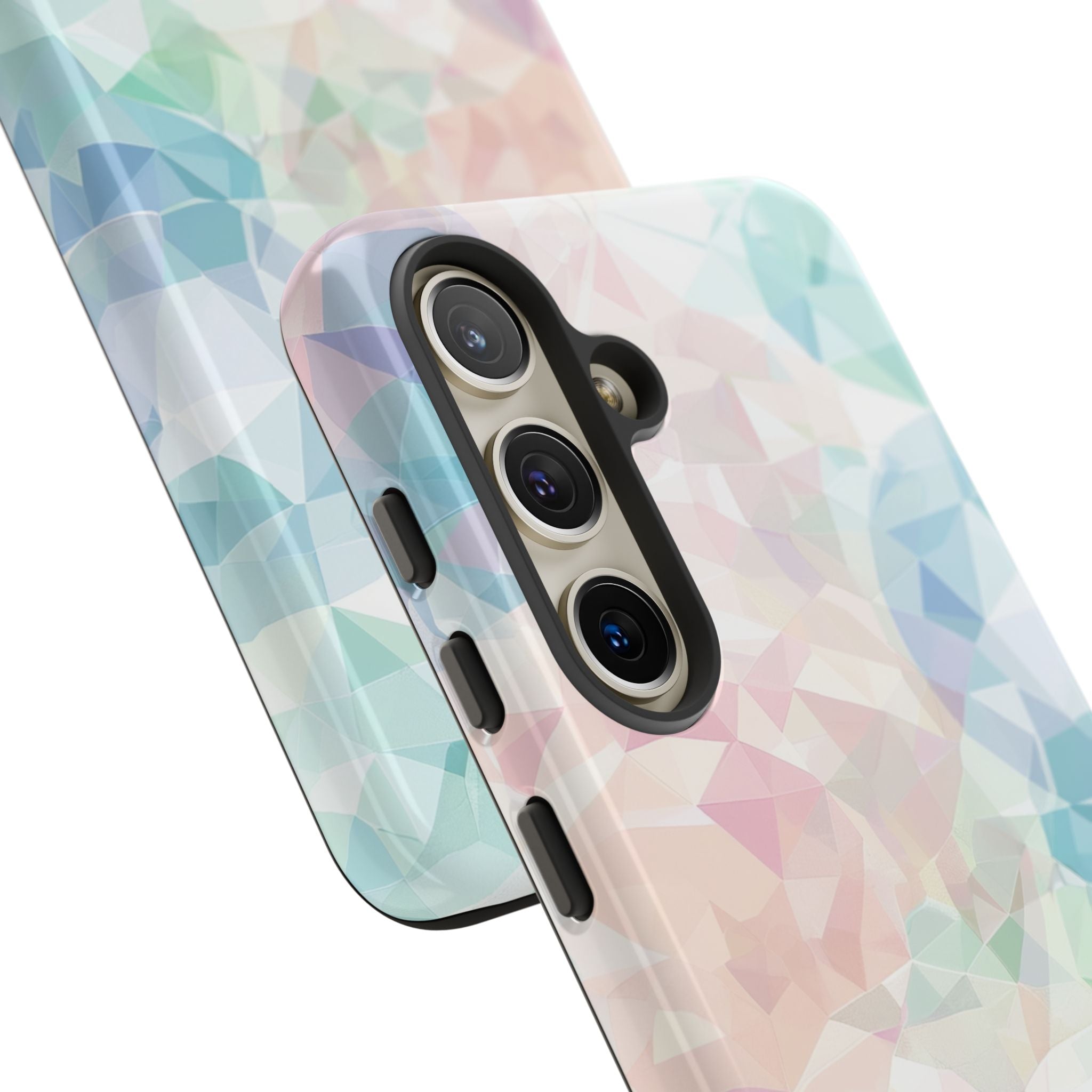 Pastel Geometry Background - Tough Samsung S24 Phone Case