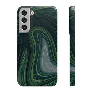 Green Marble - Protective Phone Case