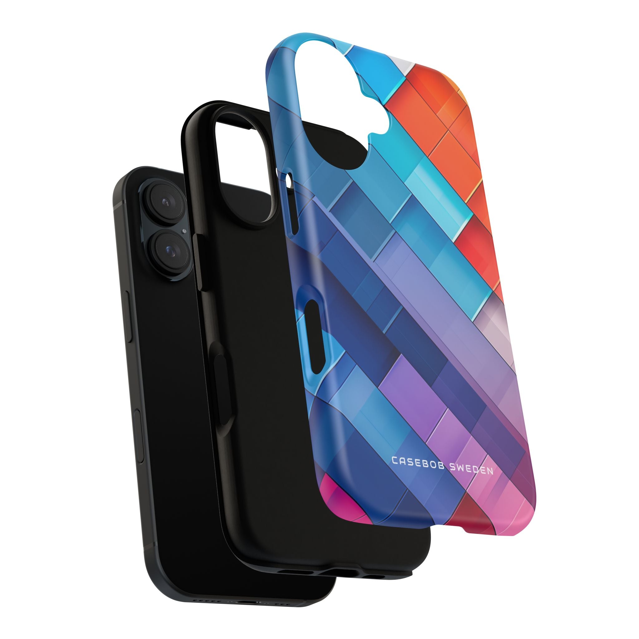 Vibrant GeoFlow iPhone 16 - Tough Phone Case