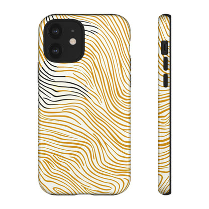 Linear Yellow Chic - Protective Phone Case