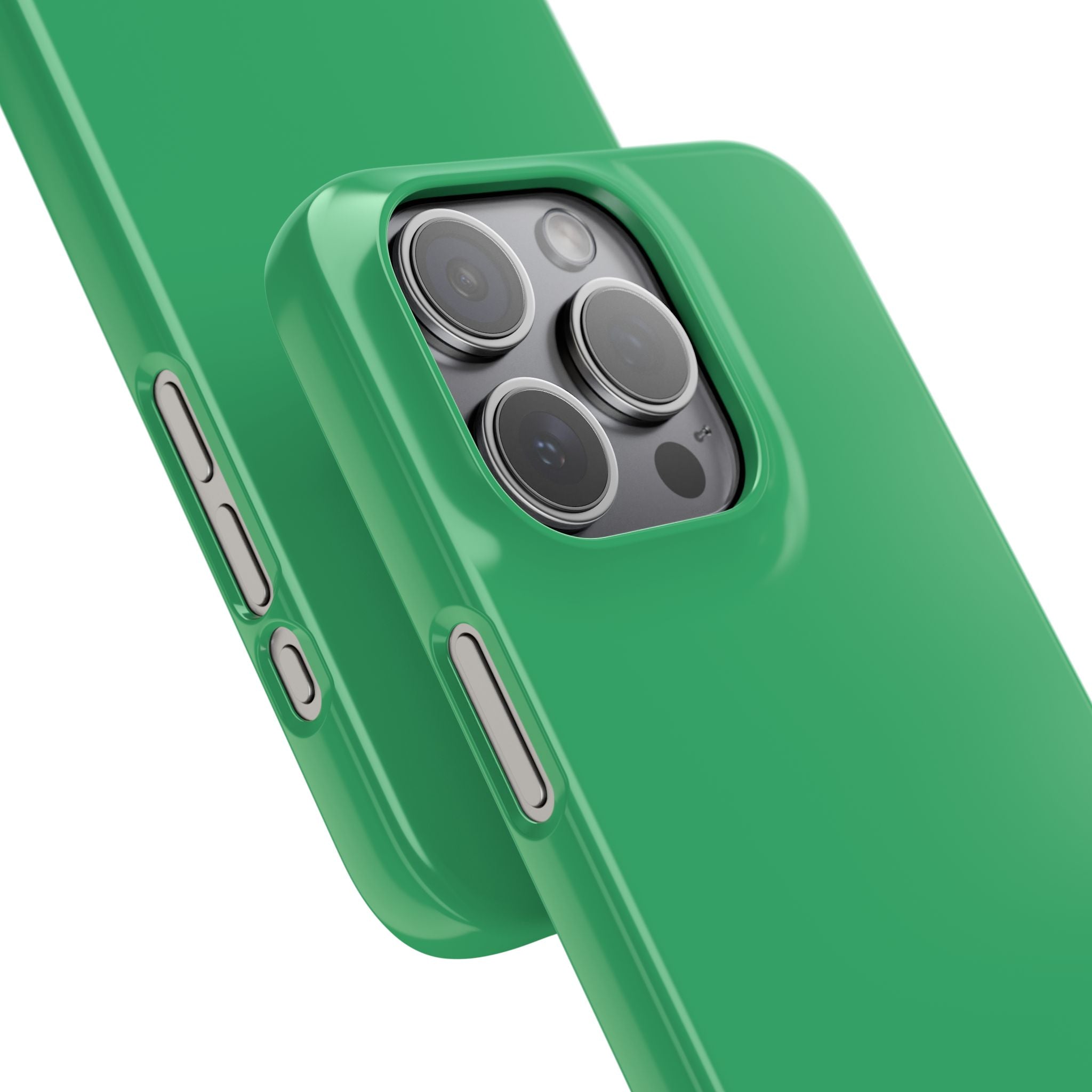 Medium Sea Green iPhone 15 - Slim Phone Case