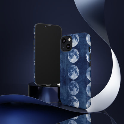 Lunar Phases Serenity - Protective Phone Case