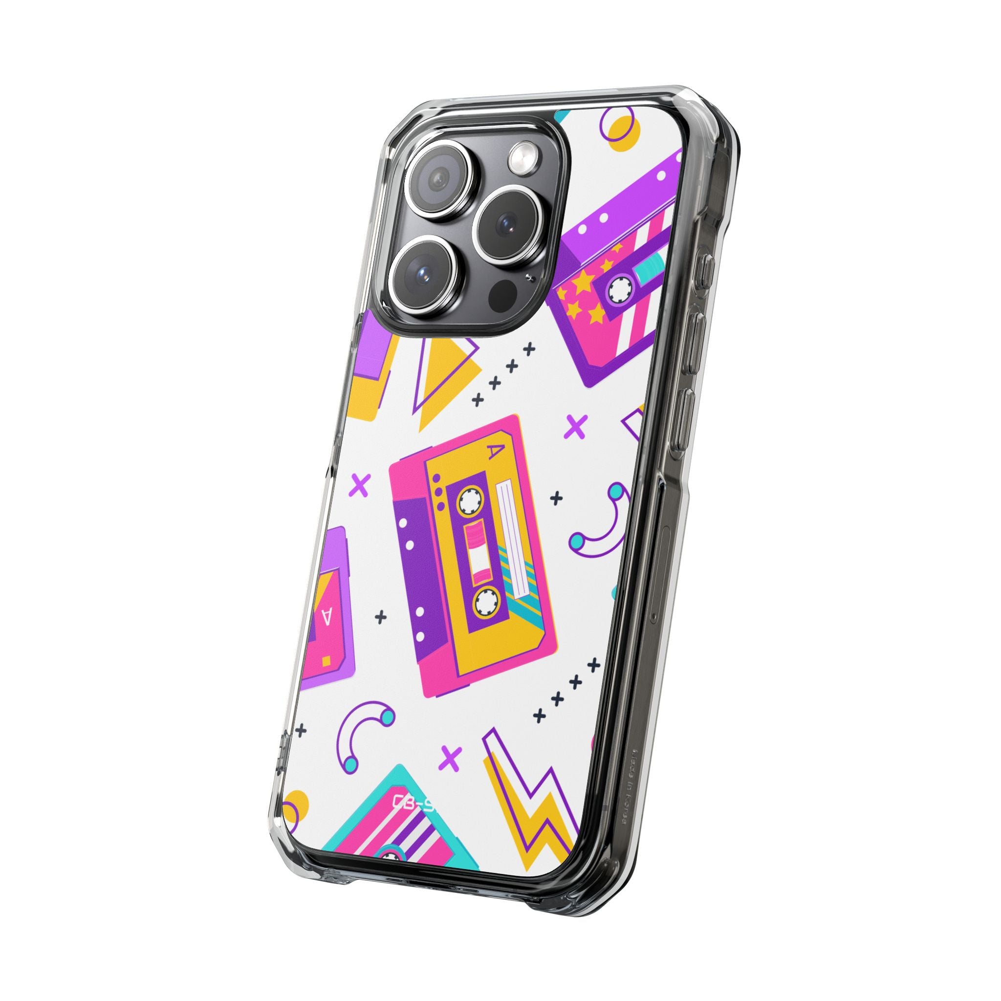 Retro Cassette Chaos iPhone Case - Impact