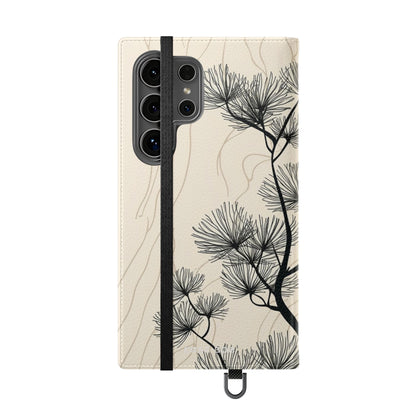 Spiky Tree Sunset - Samsung S24 Ultra Case - Wallet