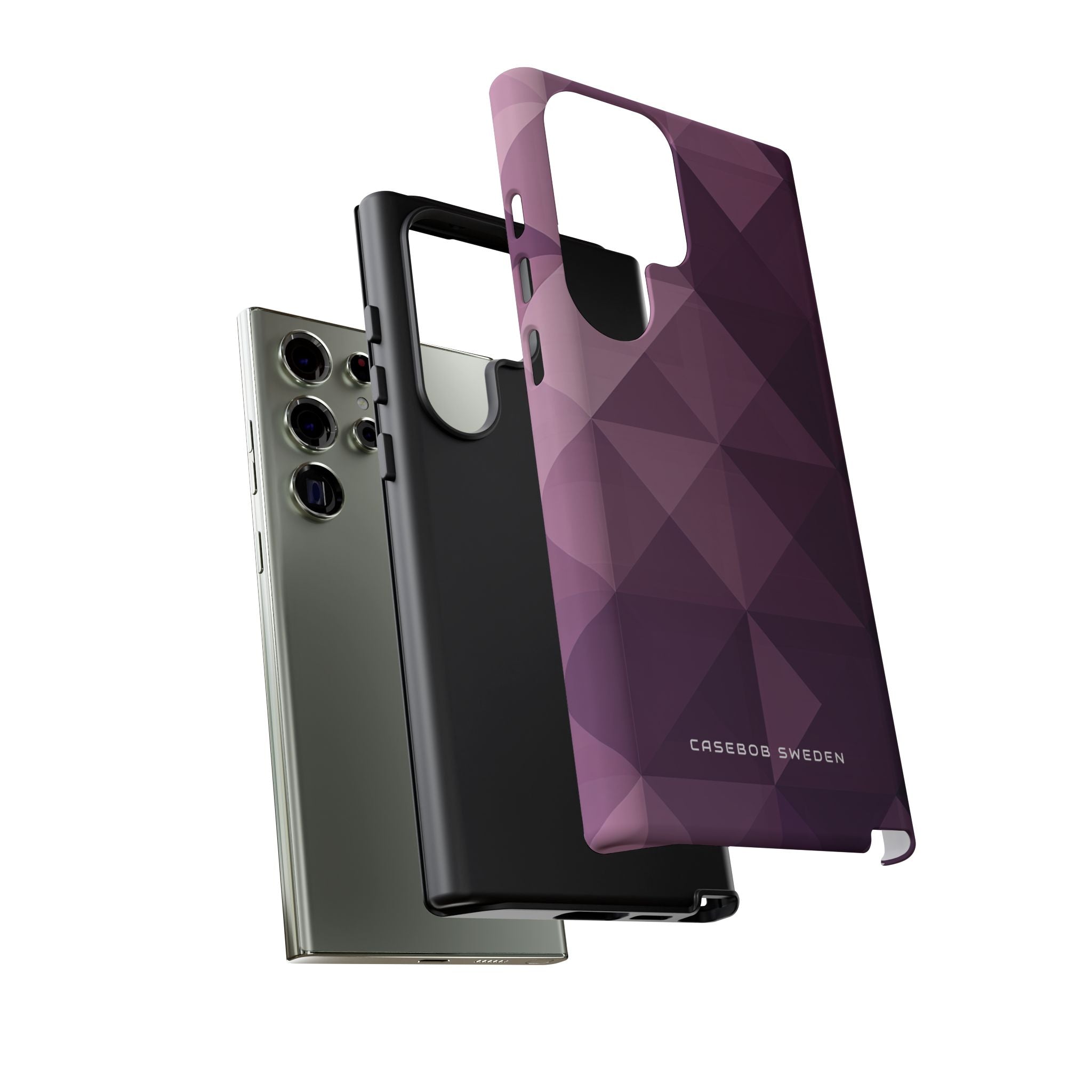 Gradient Purple Mosaic Samsung S23 - Tough Phone Case