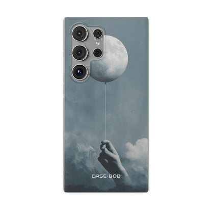 Moon Balloon Samsung S24 Ultra Case - Soft
