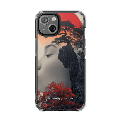 Surreal Zen Harmony iPhone 14 - Clear Impact Phone Case