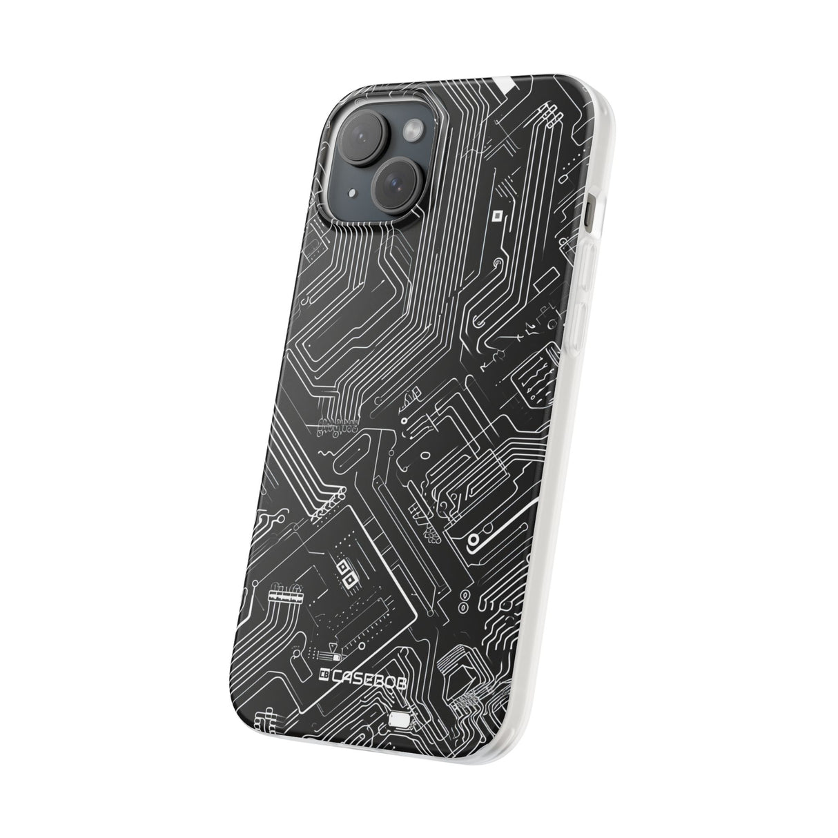 Cyber ​​Circuitry Art | Flexible Handyhülle für iPhone