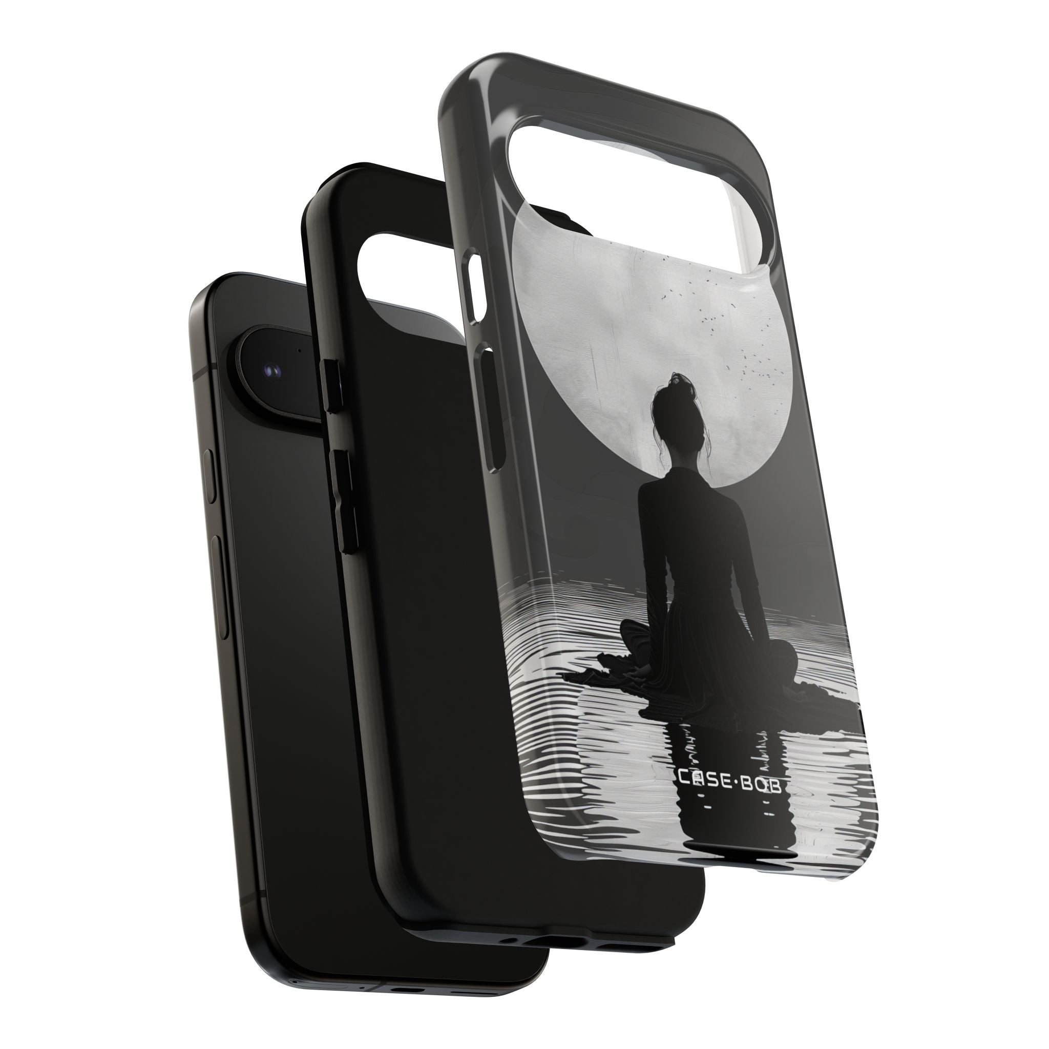 Silhouette Moonlight Google Pixel 9 Pro Case - Tough