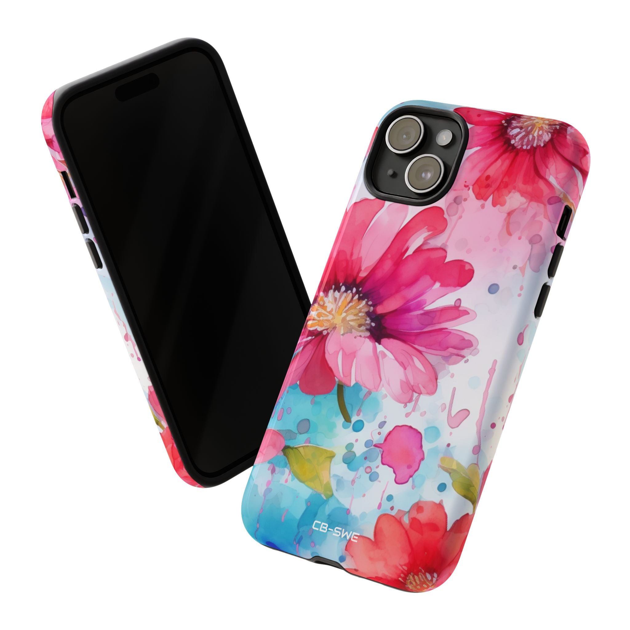 Vibrant Floral Dance - iPhone Case