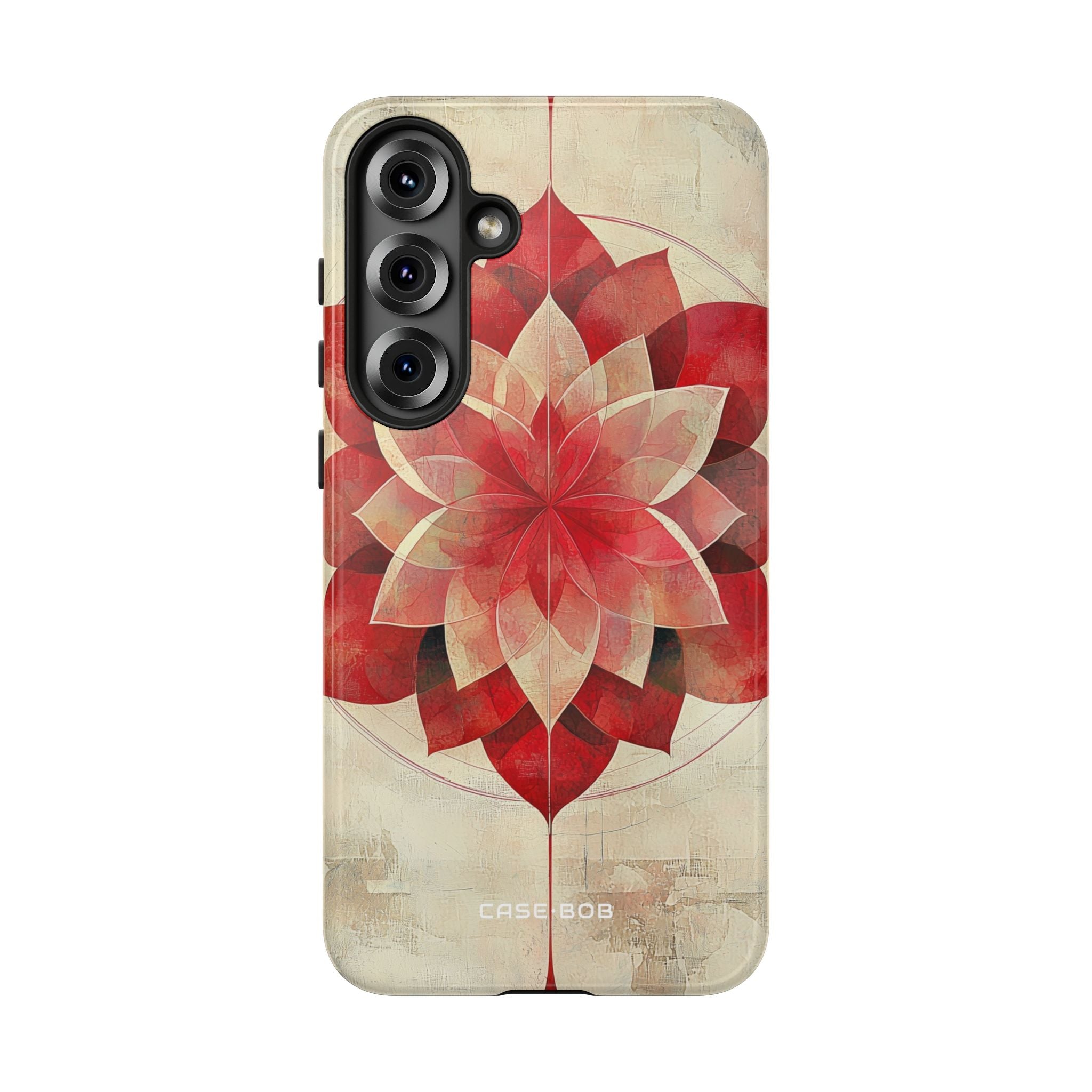 Crimson Bloom Samsung S25 Plus Case - Tough