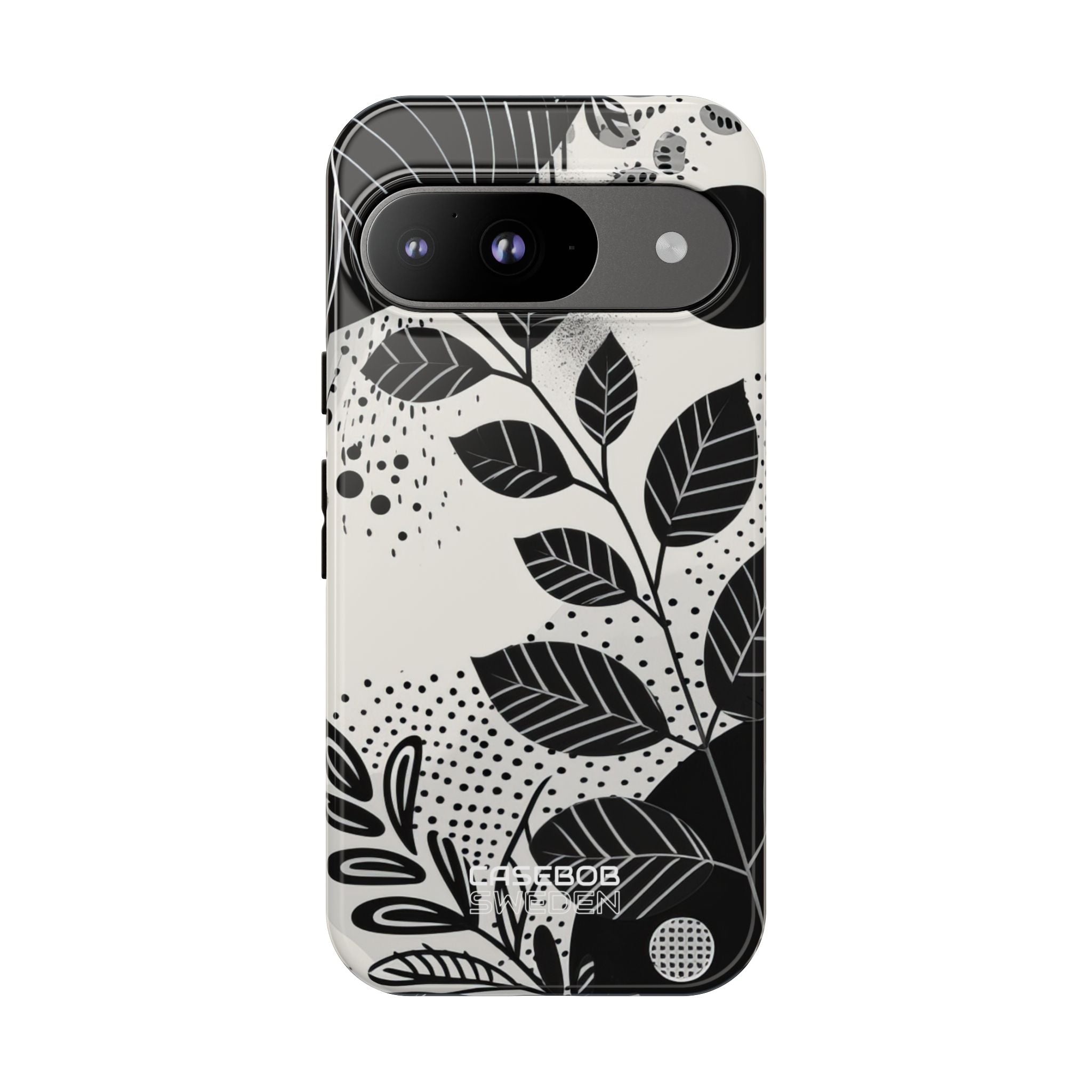 Ritmo di foglie monocromo Google Pixel 9 - Tough