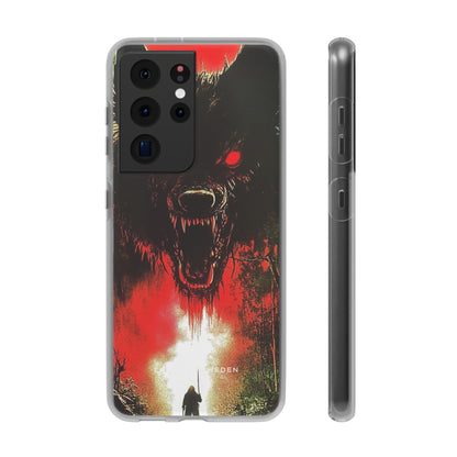 Bloodmoon Wolf's Lament Samsung S21 - Flexi Phone Case