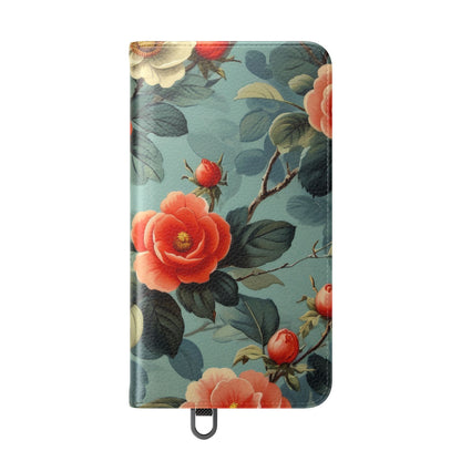 Pink Camellia - Samsung S24 Case - Wallet
