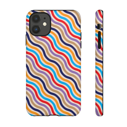 Thin wave Line - Protective Phone Case