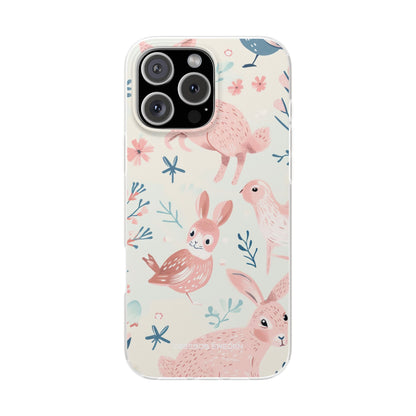 Pastel Whimsical Nature - Flexi iPhone 16 Phone Case