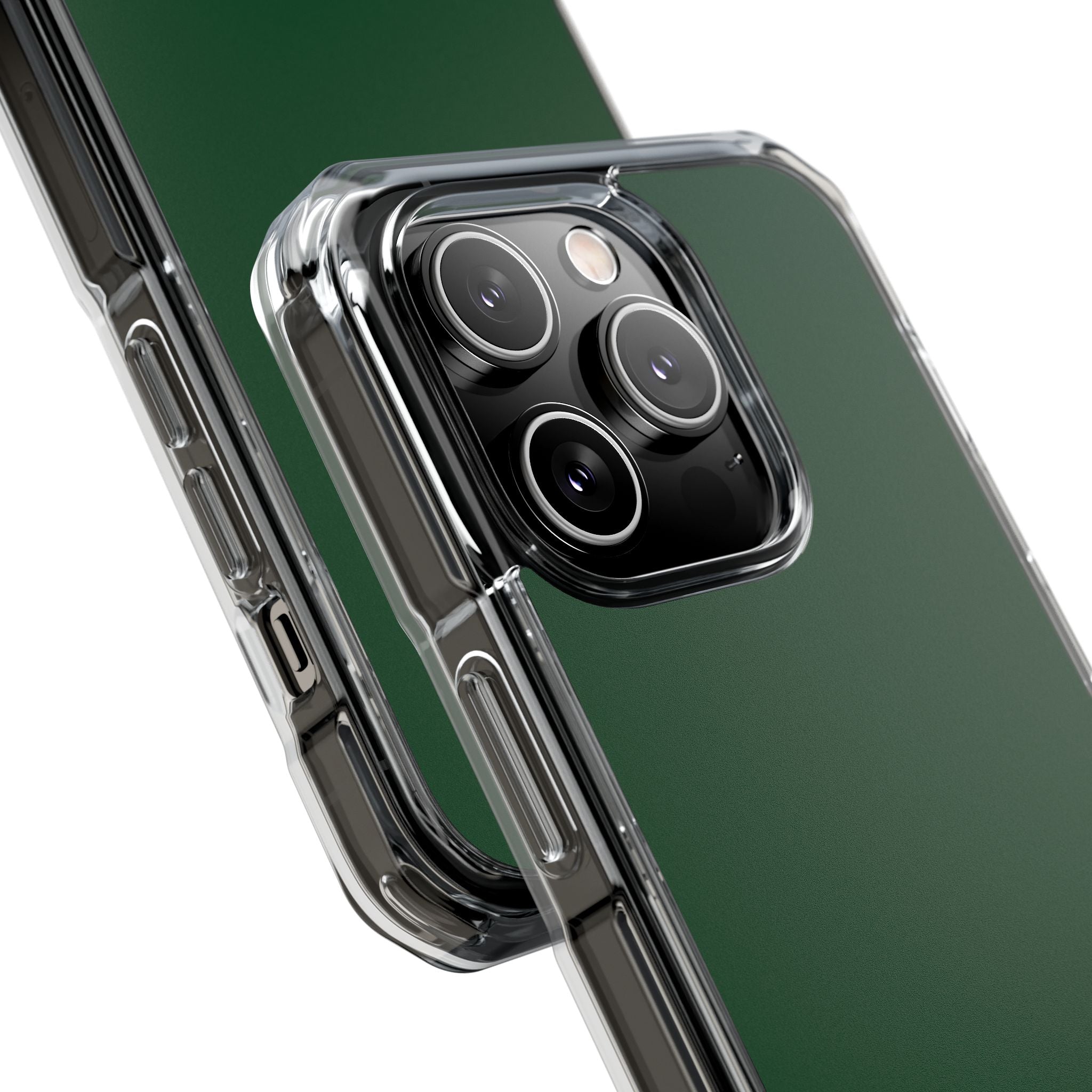 Forest Green - Clear Impact Case for iPhone