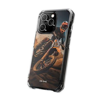 Rider Amidst Desert Fury iPhone Case - Impact