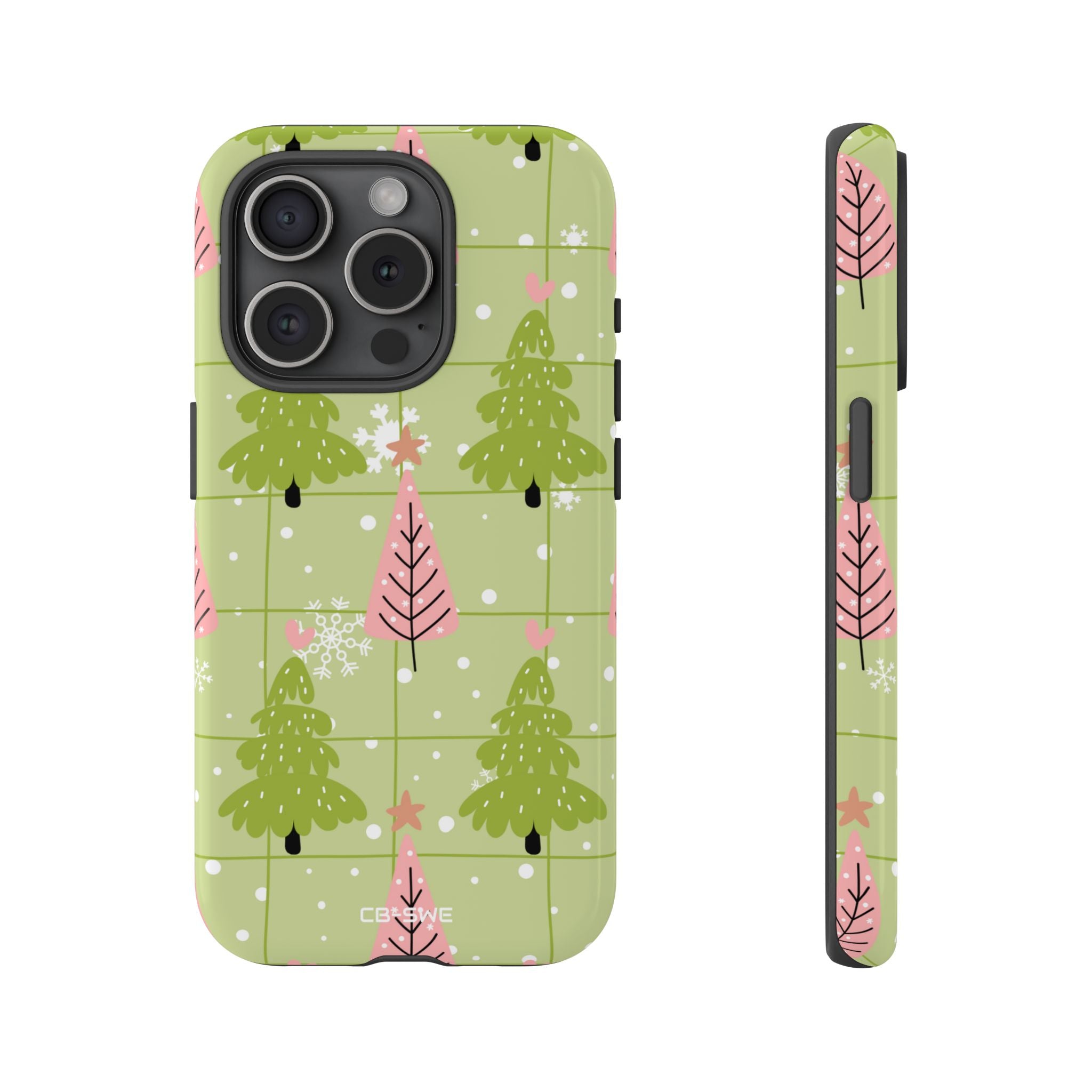 Whimsical Trees Dance - iPhone Case