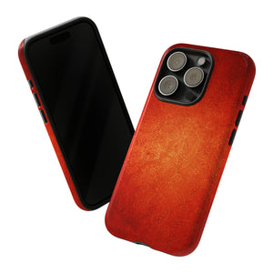 Red Grunge - Protective Phone Case