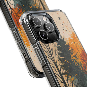 Autumnal Whispers - Phone Case for iPhone (Clear Impact - Magnetic)