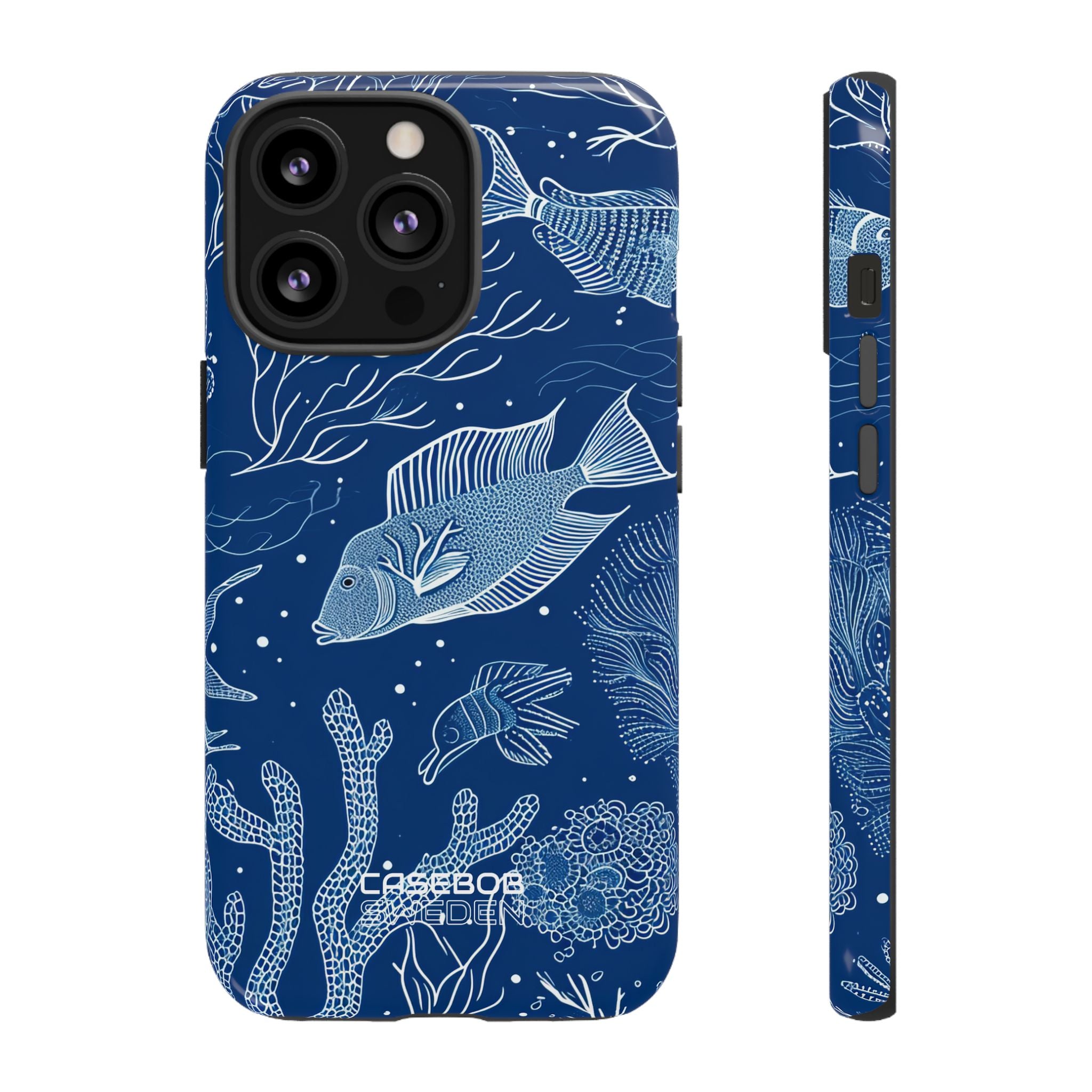Blue Coral Garden iPhone 13 - Tough