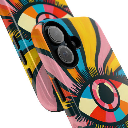 Radiant Eye iPhone 16 Plus Case - Tough