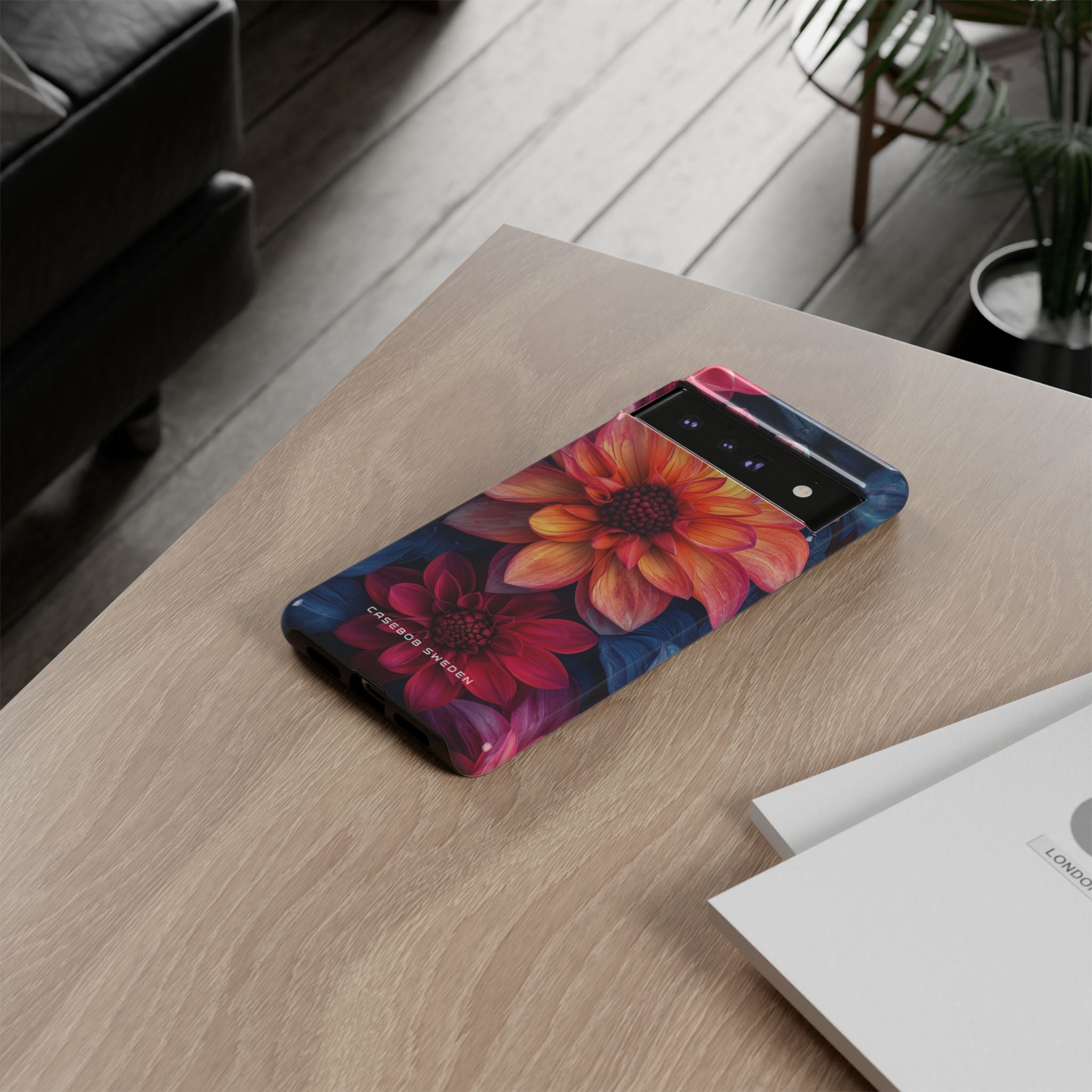 Fiery Bloom Harmony Google Pixel 6 - Tough Phone Case