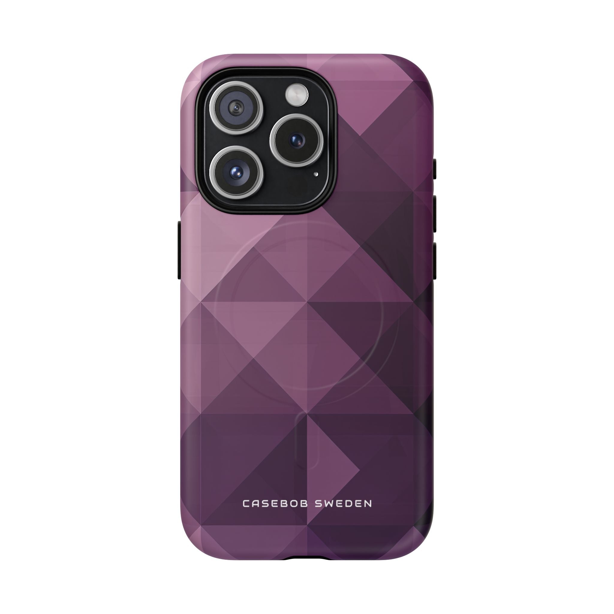 Gradient Purple Mosaic iPhone 15 | Tough+ Phone Case