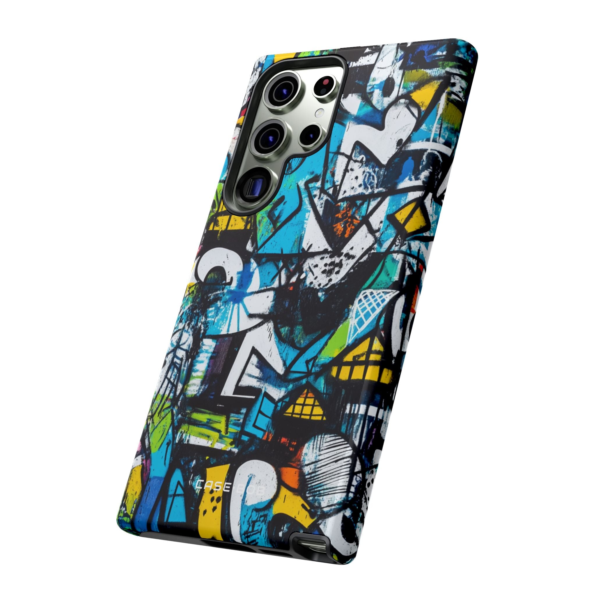 White Ripple Drift Samsung S23 Ultra Case - Tough