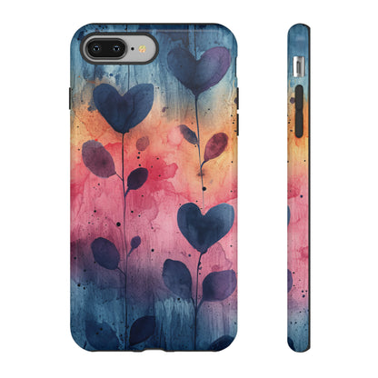 Heartfelt Pastel Mosaic - Protective Phone Case