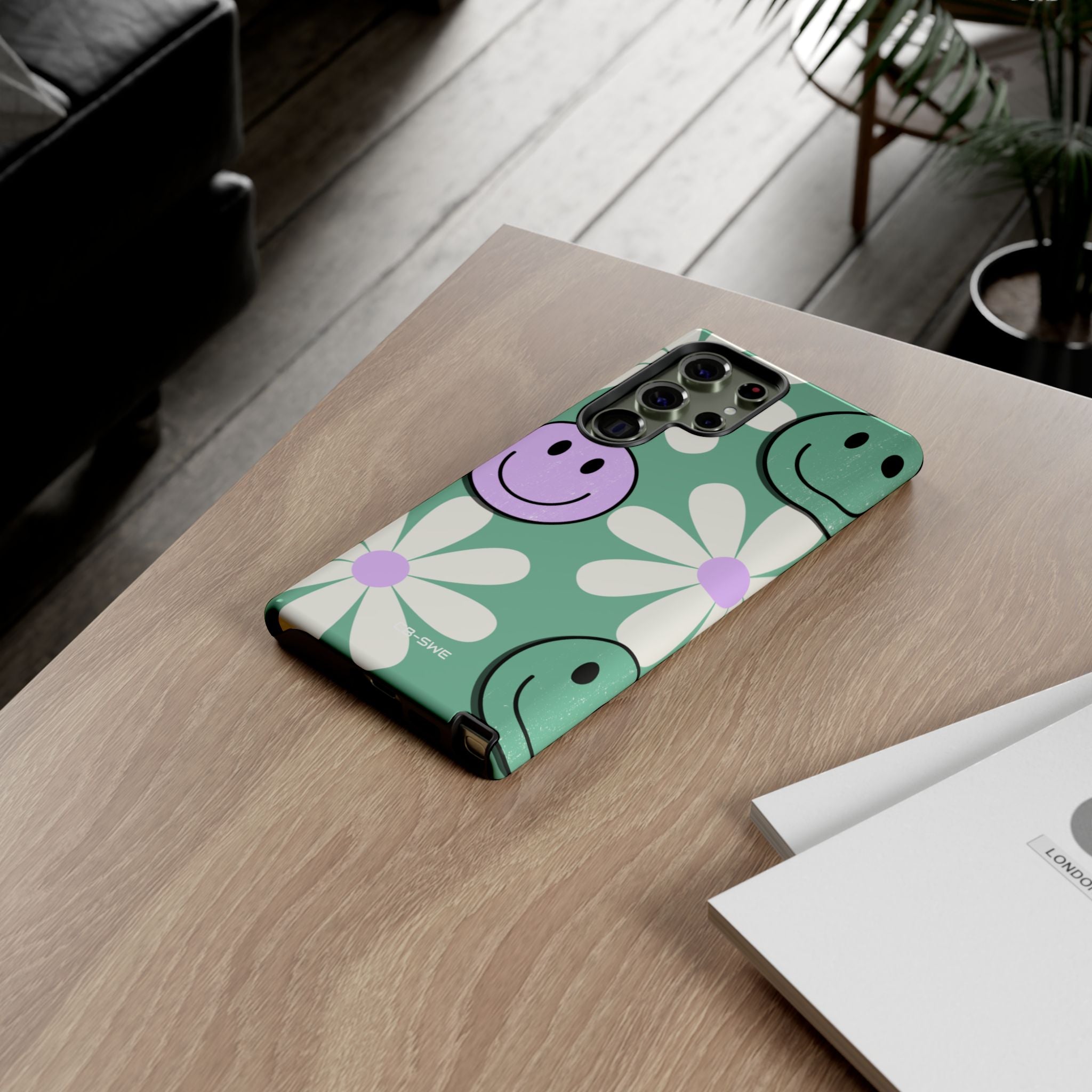 Playful Retro Blooms - Samsung Case