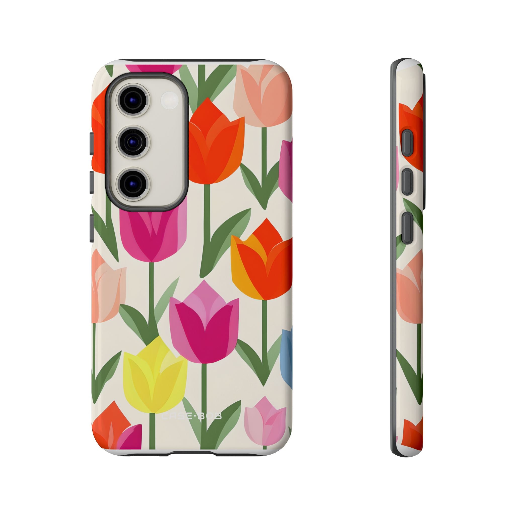 Tulip Harmony Green Samsung S23 Case - Tough