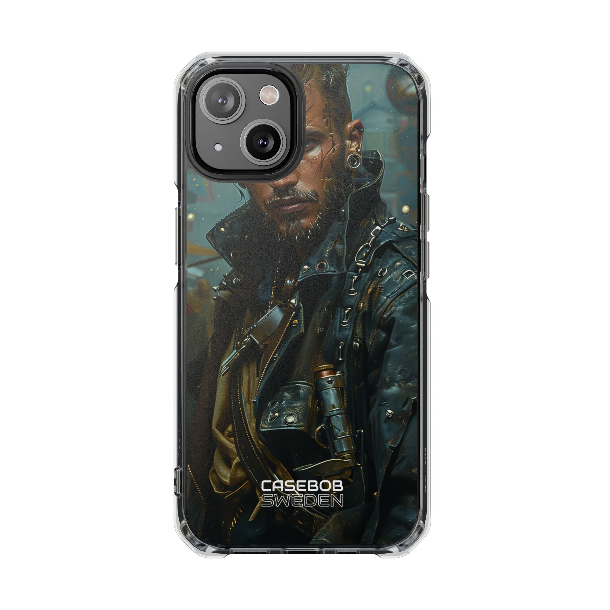 Cyber Rebel Portrait iPhone 14 - Impact Clear+