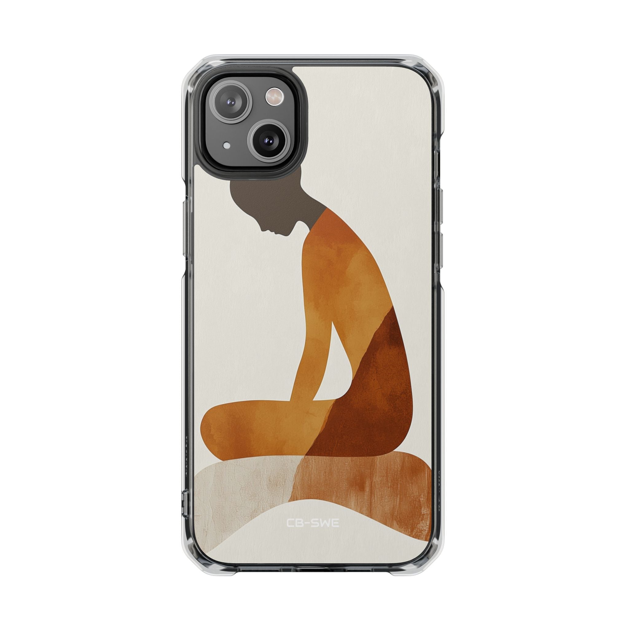 Silhouette Reflects Emotion iPhone Case - Impact