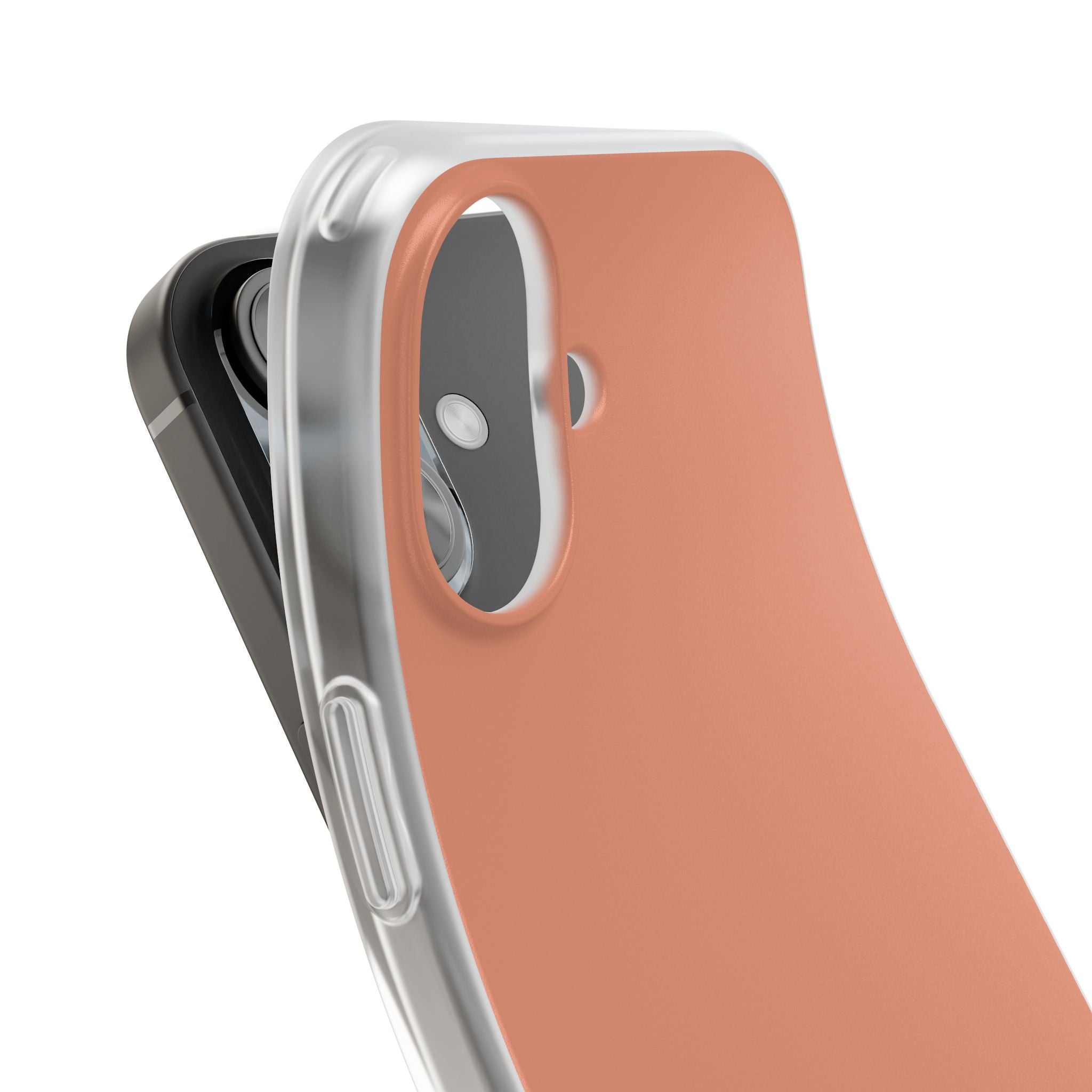 Dark Salmon iPhone 16 - Flexi Phone Case