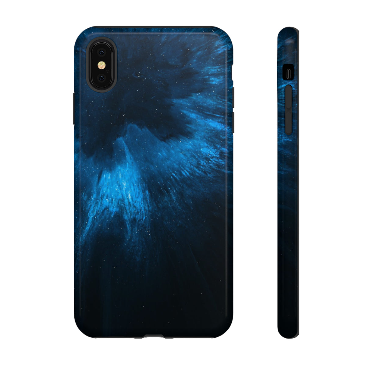 Deep Space Ink Art iPhone Case (Protective) iPhone XS MAX Glossy Phone Case