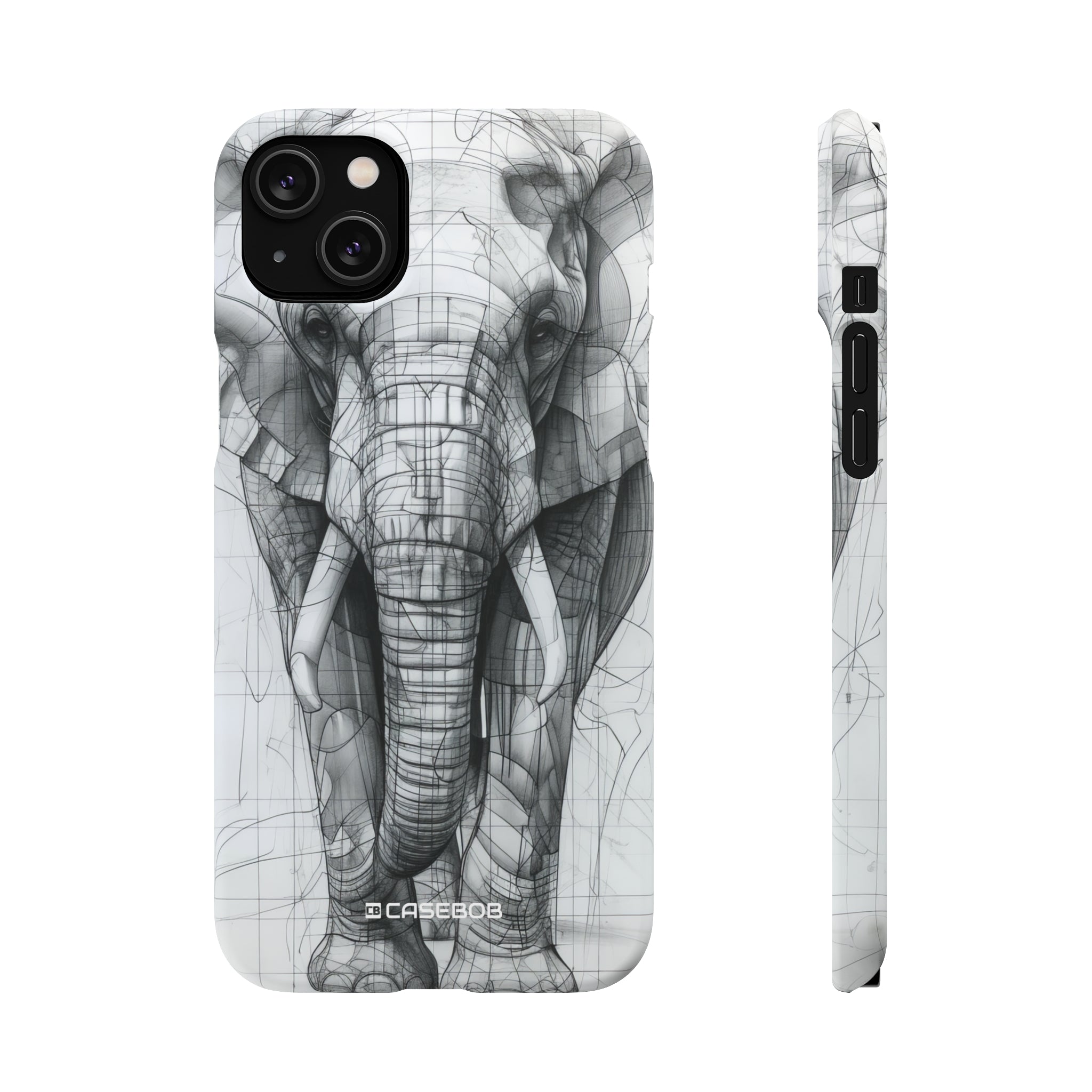 Technic Elephant | Slim Phone Case for iPhone