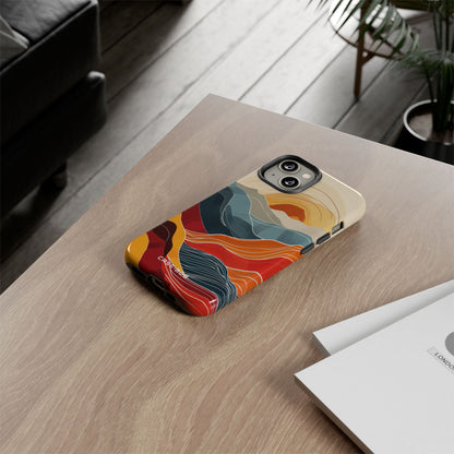 Sunlit Ridges iPhone 14 Case - Tough