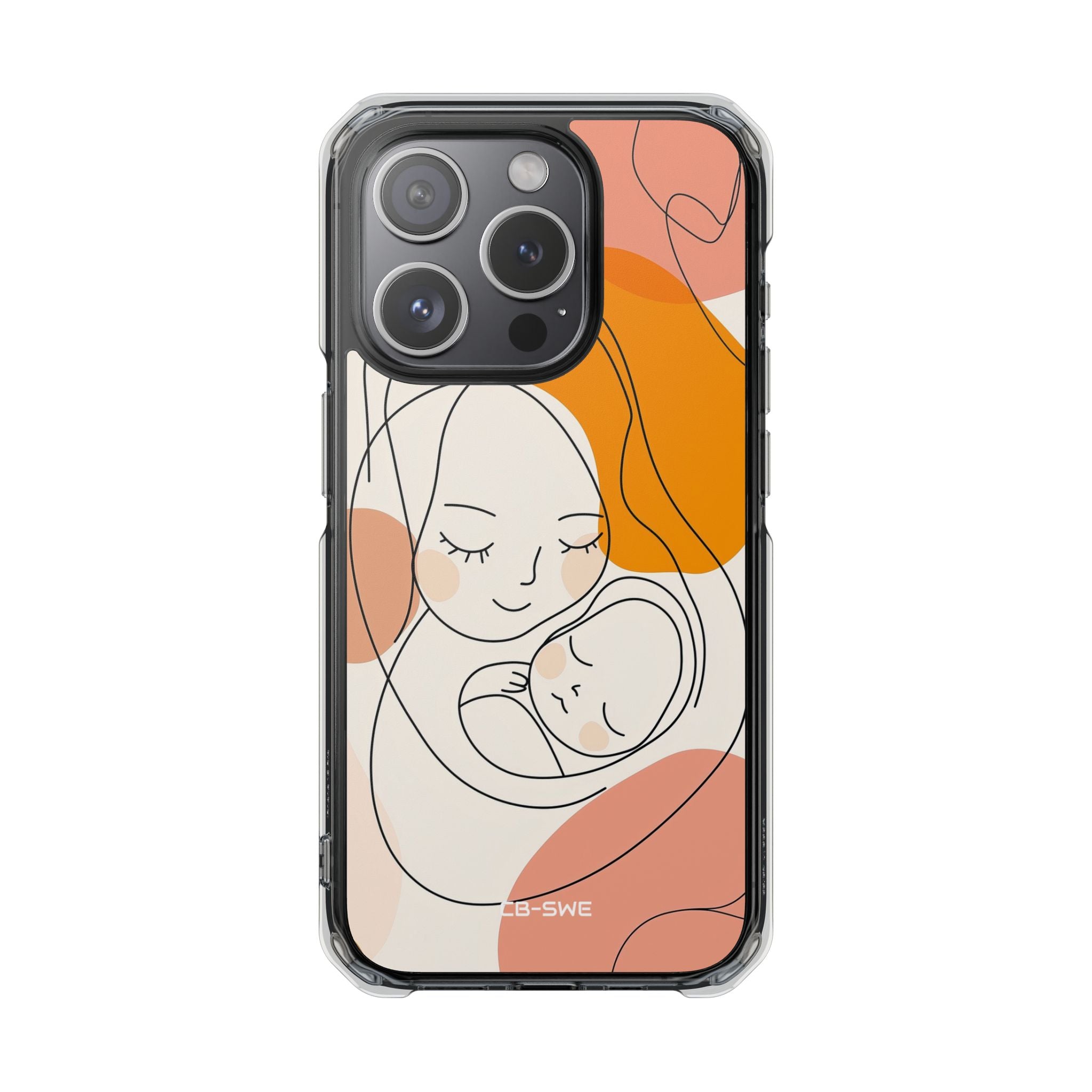 Mother Embraces Child iPhone Case - Impact