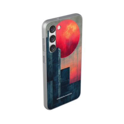 Abstract Geometric Skyline - Flexi Samsung S23 Phone Case