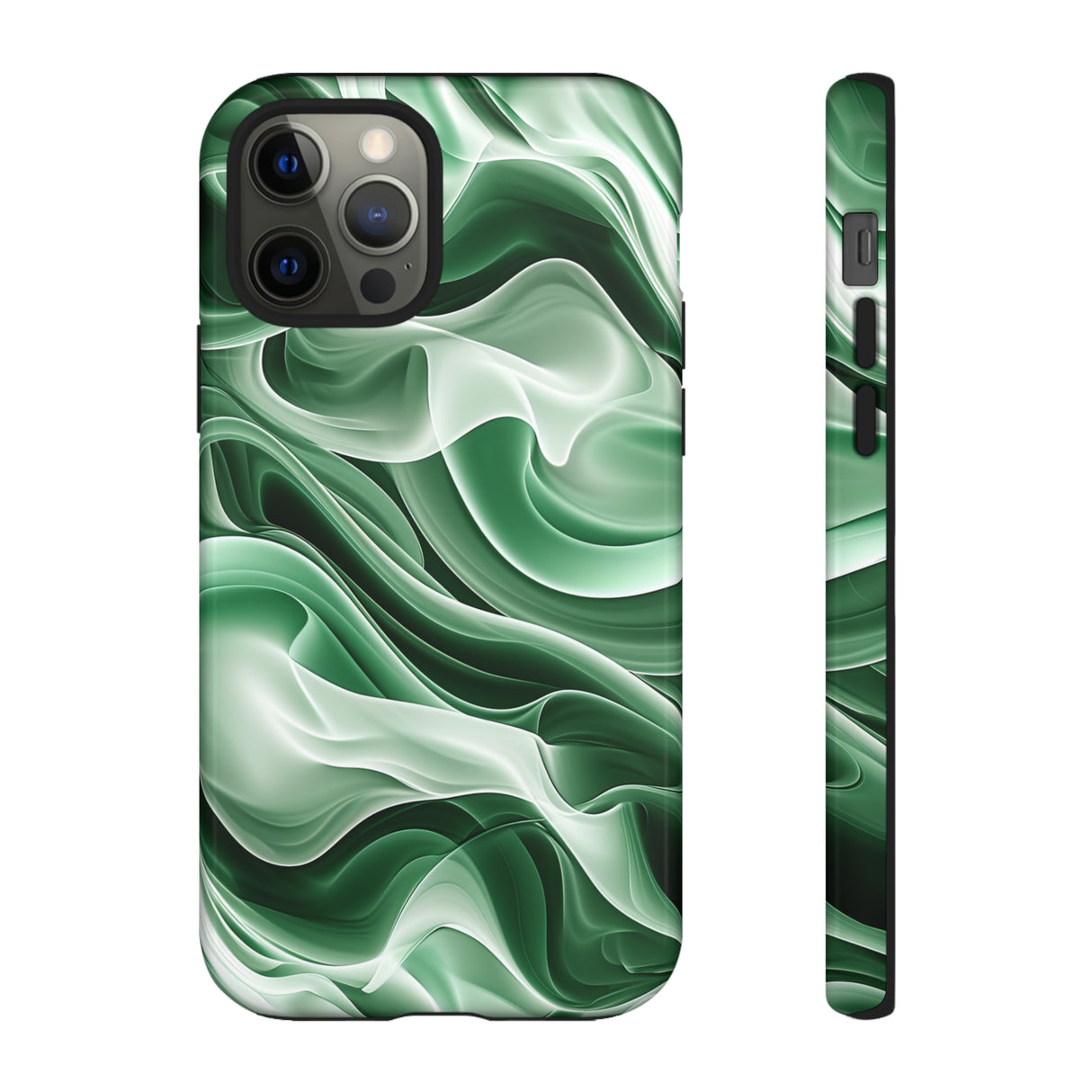 Verdant Wave Elegance - Schutzhülle fürs Telefon