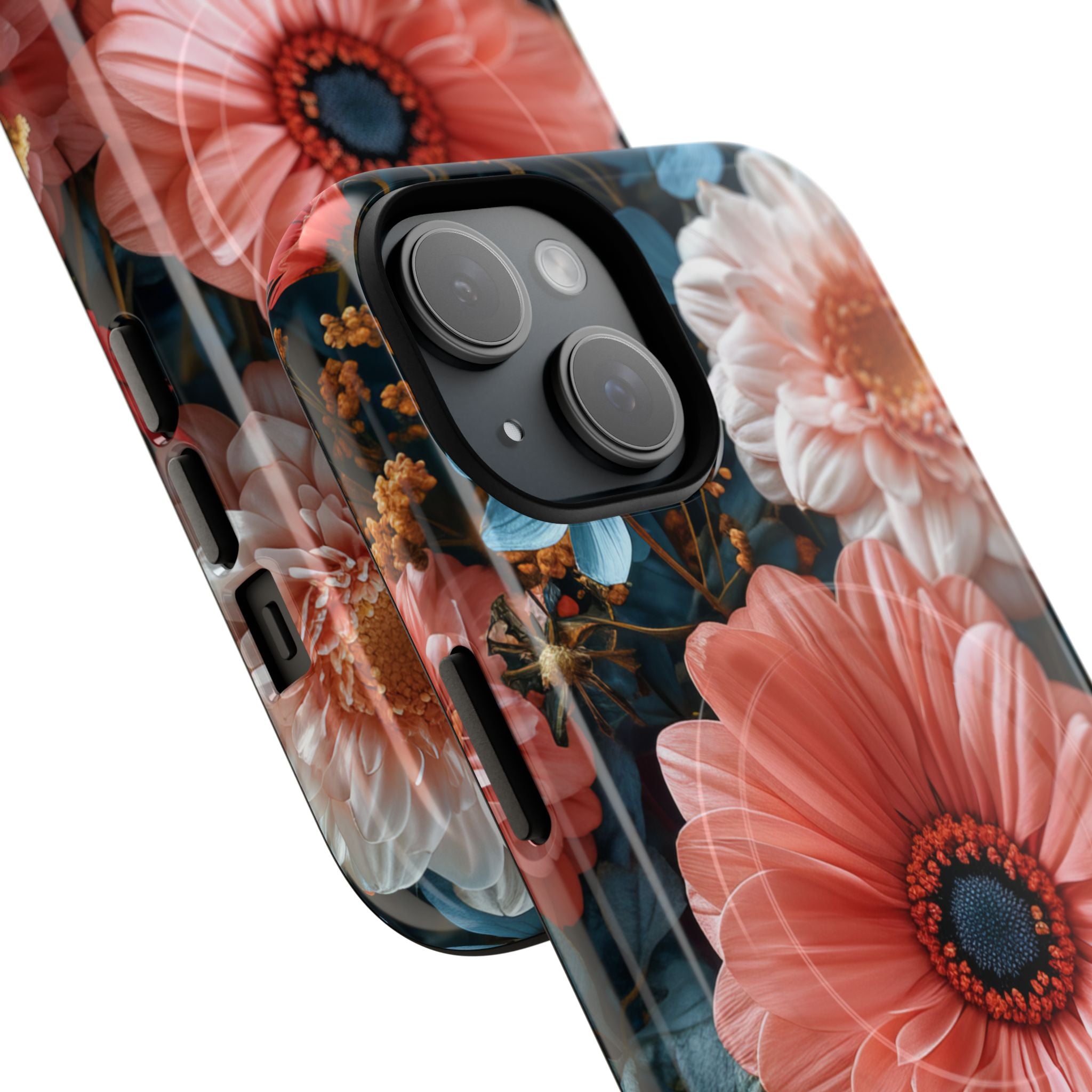 Surreal Floral Harmony iPhone 15 | Tough+ Phone Case